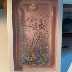 Ooh LaLa ! Confetti, iPhone, case fits iPhone 6 and 6S. Clear Case